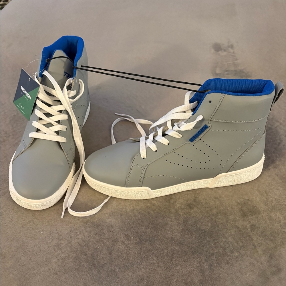 TRETORN Basketball Sneaker Shoe Gray Size 8M Center Court PU Comfort Rare